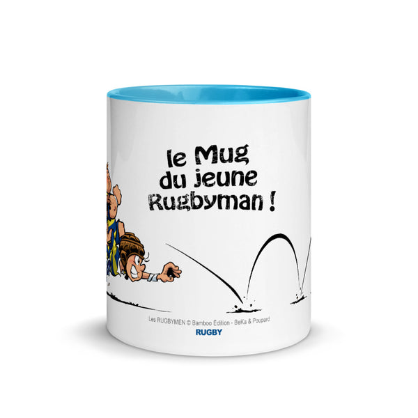 Le MUG du jeune Rugbyman - Jaune/Bleu