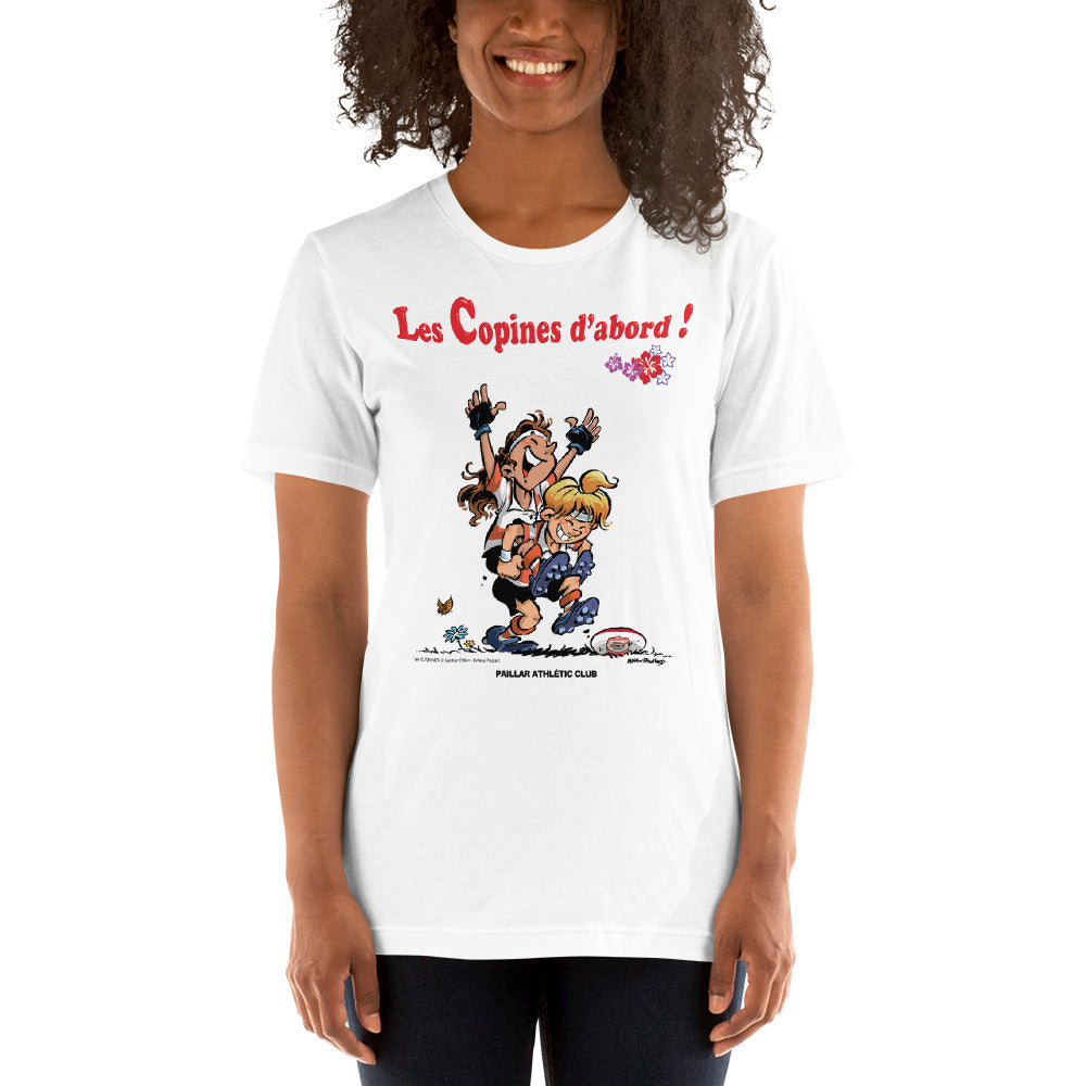T-shirt FEMME - Les Copines d'abord - P.A.C.