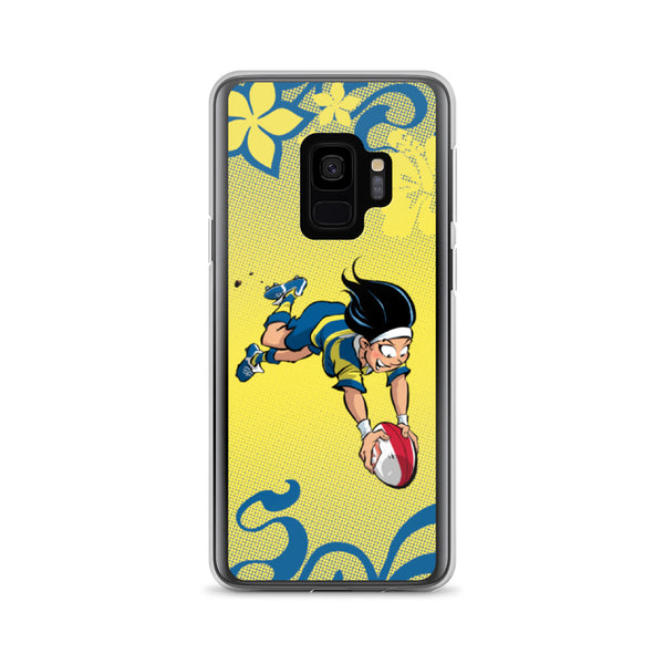 Coque Samsung - Babyliss - Jaune/Bleu