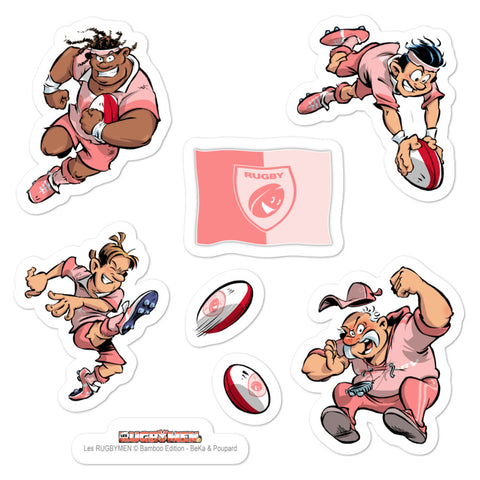 Stickers - Rugbymen 2 - I Love Rugby