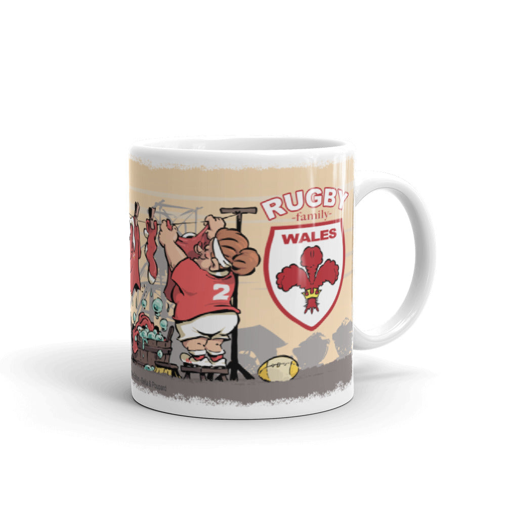 Mug Rugby Family-Wales (Grand parents)