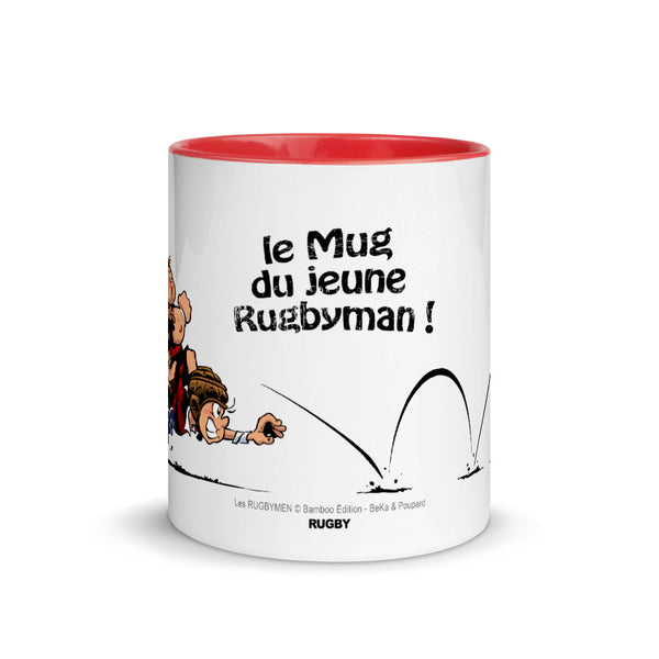 Le MUG du jeune Rugbyman - Noir/Rouge
