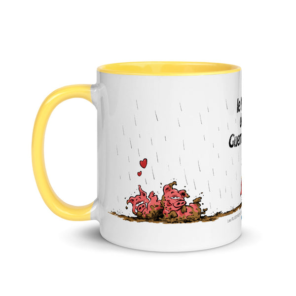 Le MUG des Guerrières - Jaune/Bleu