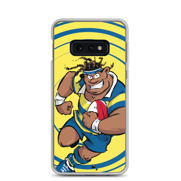 Coque Samsung - Sécateur - Jaune/Bleu