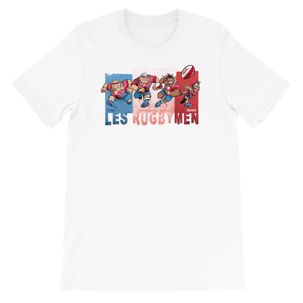 T-Shirt unisexe - Les RUGBYMEN français - Paris