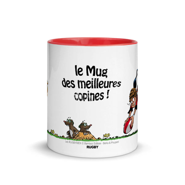 Le MUG des meilleures Copines - Noir/Rouge