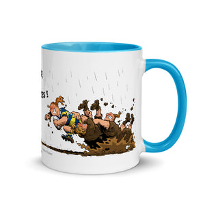 Le MUG des Guerrières - Jaune/Bleu