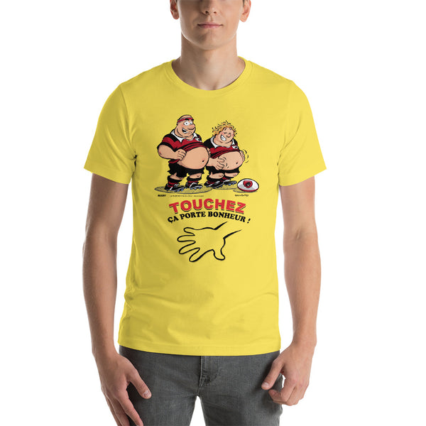 T-shirt HOMME - Le petit Bidou - Noir/Rouge