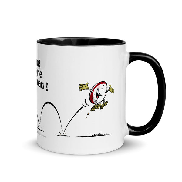 Le MUG du jeune Rugbyman - Noir/Rouge