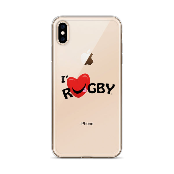Coque iPhone - I' Love RUGBY