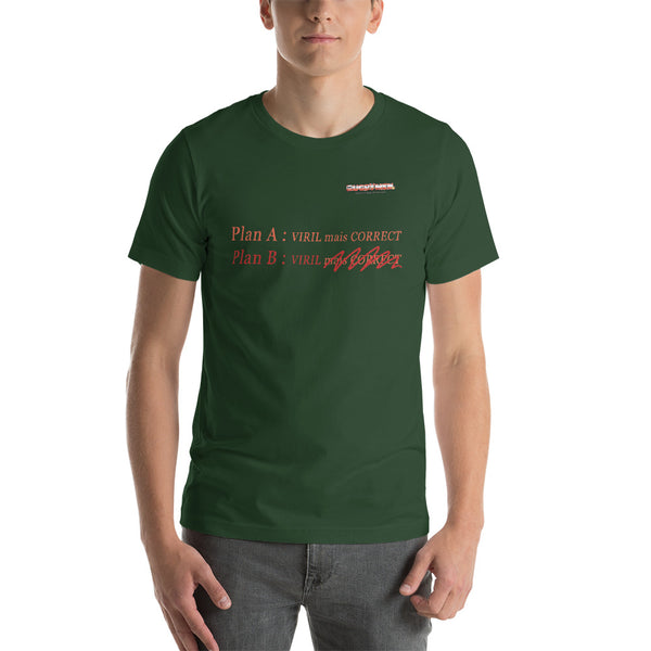 T-shirt HOMME - Viril mais Correct