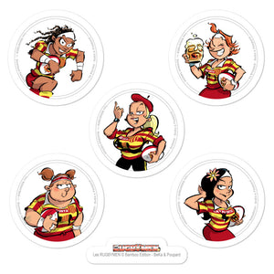 Stickers - Rugbywomen - Pays Catalan