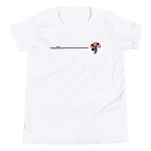 T-shirt ENFANTS Bandeau Anesthésiste - Noir/Rouge