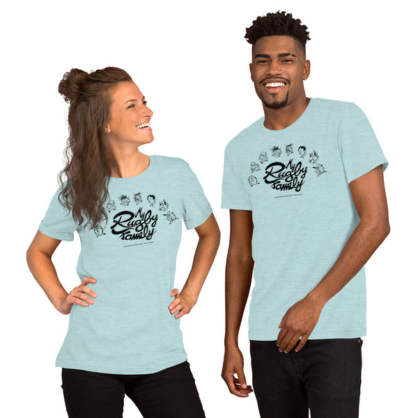 T-shirt unisexe - My Rugby Family - P.A.C.