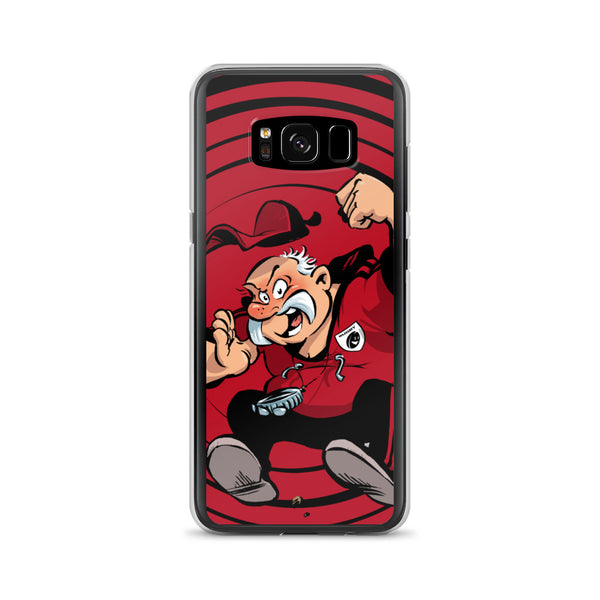 Coque Samsung - Coach - Noir/Rouge