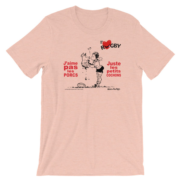 T-shirt FEMME - J'aime pas les PORCS...