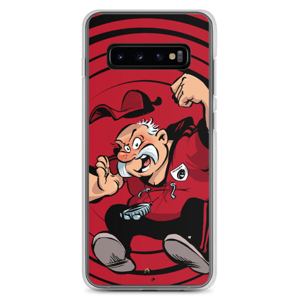 Coque Samsung - Coach - Noir/Rouge