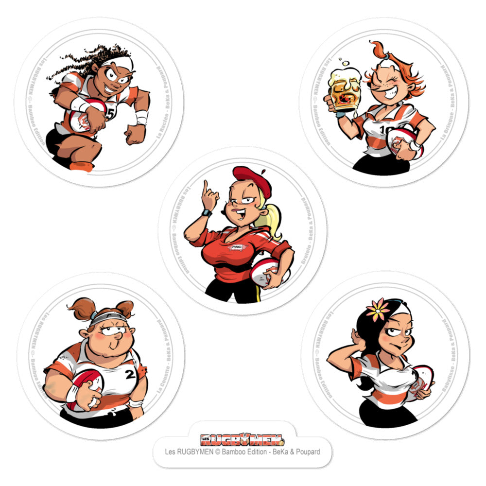 Stickers - Rugbywomen - P.A.C.