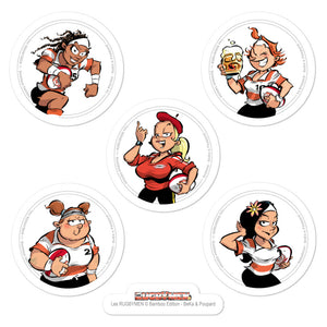 Stickers - Rugbywomen - P.A.C.