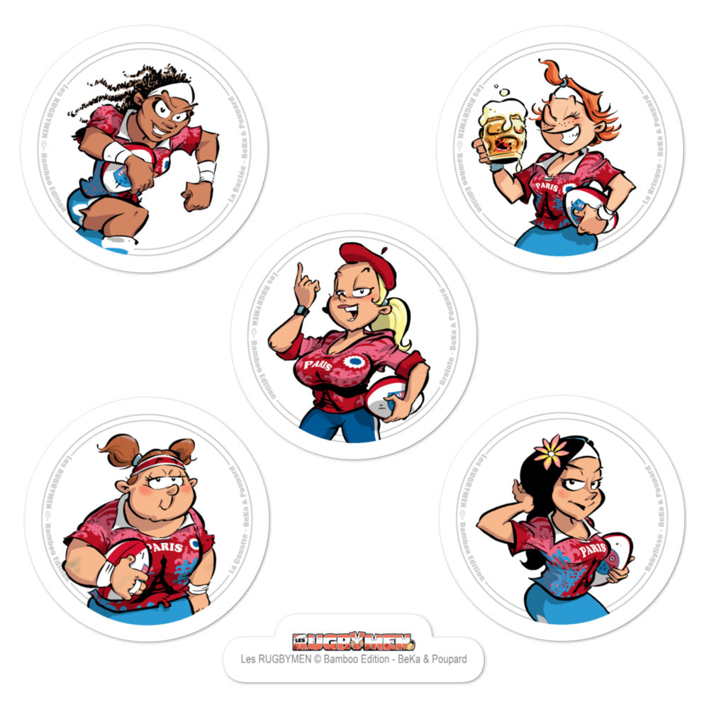 Stickers - Rugbywomen - Paris