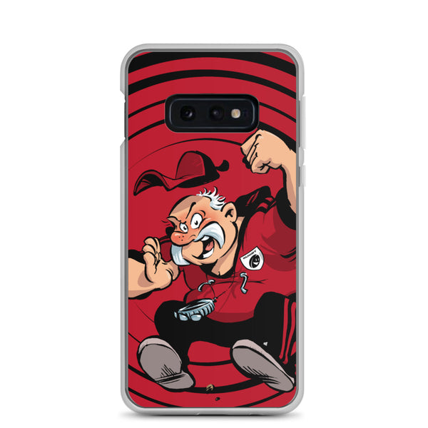 Coque Samsung - Coach - Noir/Rouge