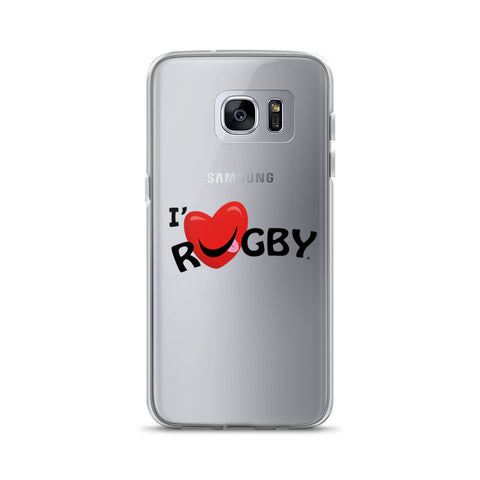 Coque Samsung - I' Love RUGBY