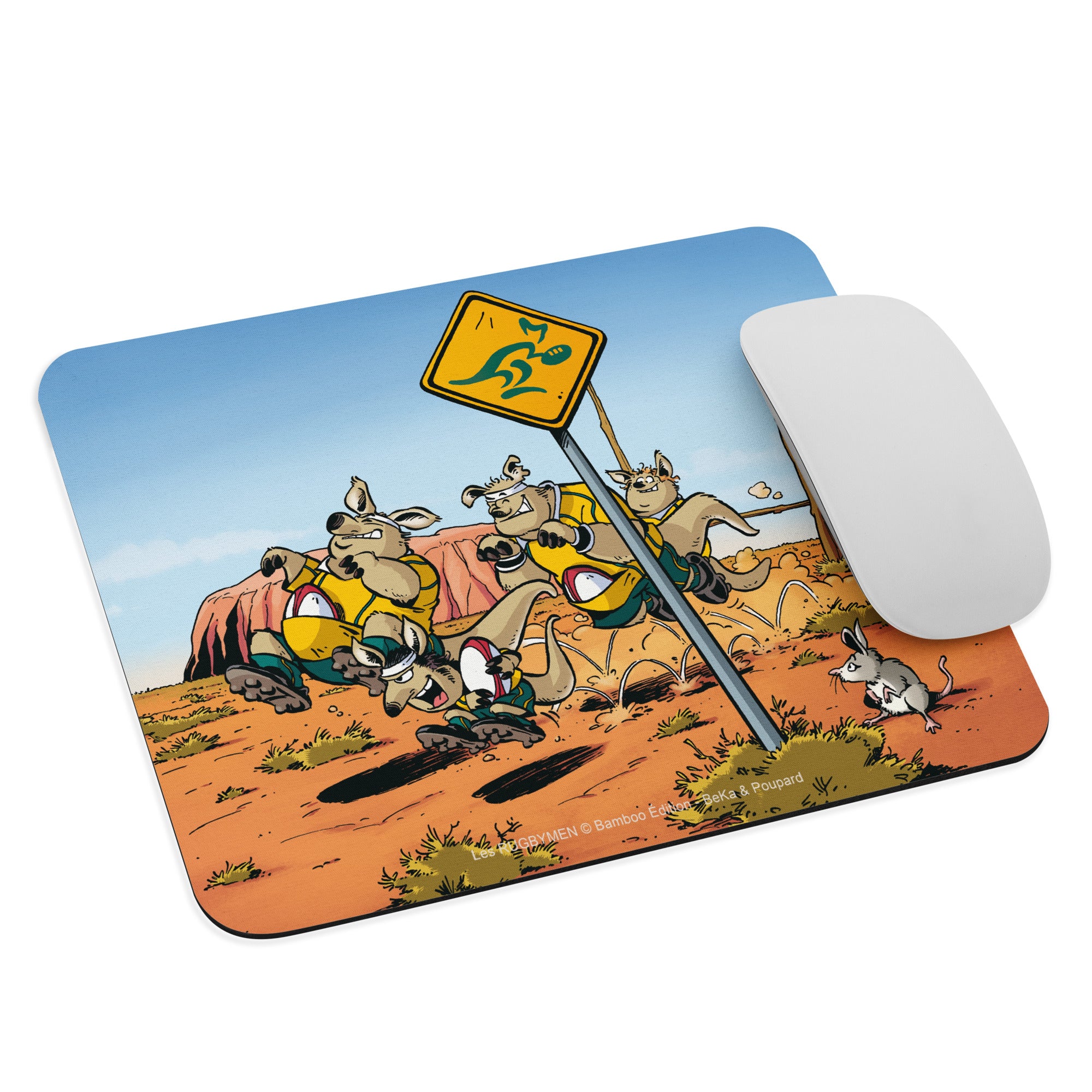 Tapis de souris - Voyage chez les Wallabies