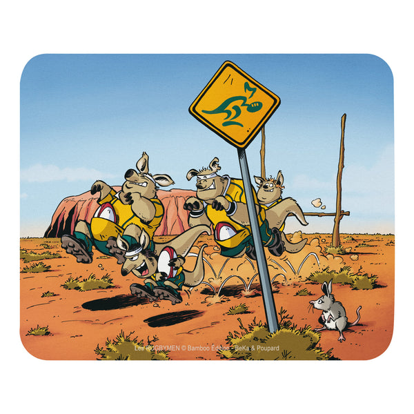 Tapis de souris - Voyage chez les Wallabies