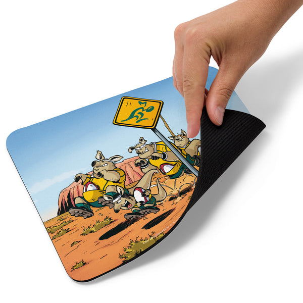Tapis de souris - Voyage chez les Wallabies